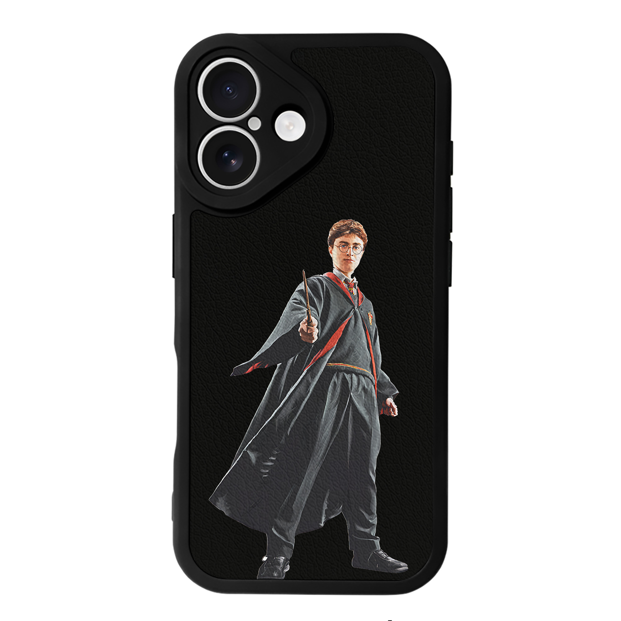 （画像用） Harry Potter ハリー・ポッターシリーズ 【iPhone 16シリーズ対応】シリコンスマホケース（レザー調） 材質：シリコン